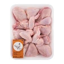 Chicken wing drum a thigh picnic pack previously frozen