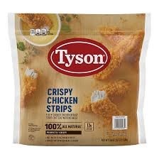 Tyson crispy chicken strips 3lb