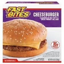 Fast bites cheeseburger 4.6 oz