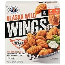 High Liner buff steak pollock wild wings 16 oz