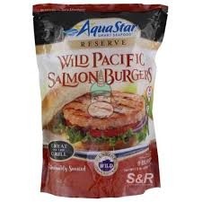 Aqua star salmon burger 3 lb