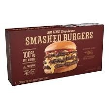 Holten chop house smashed burger 2lb