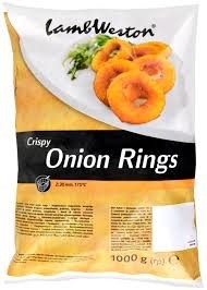 Lams wilson crispy onion rings 1kg
