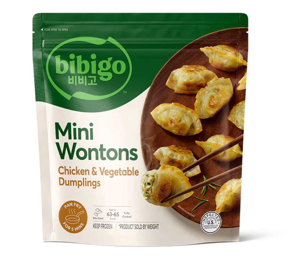 Bibigo mini chicken wontons 32 oz