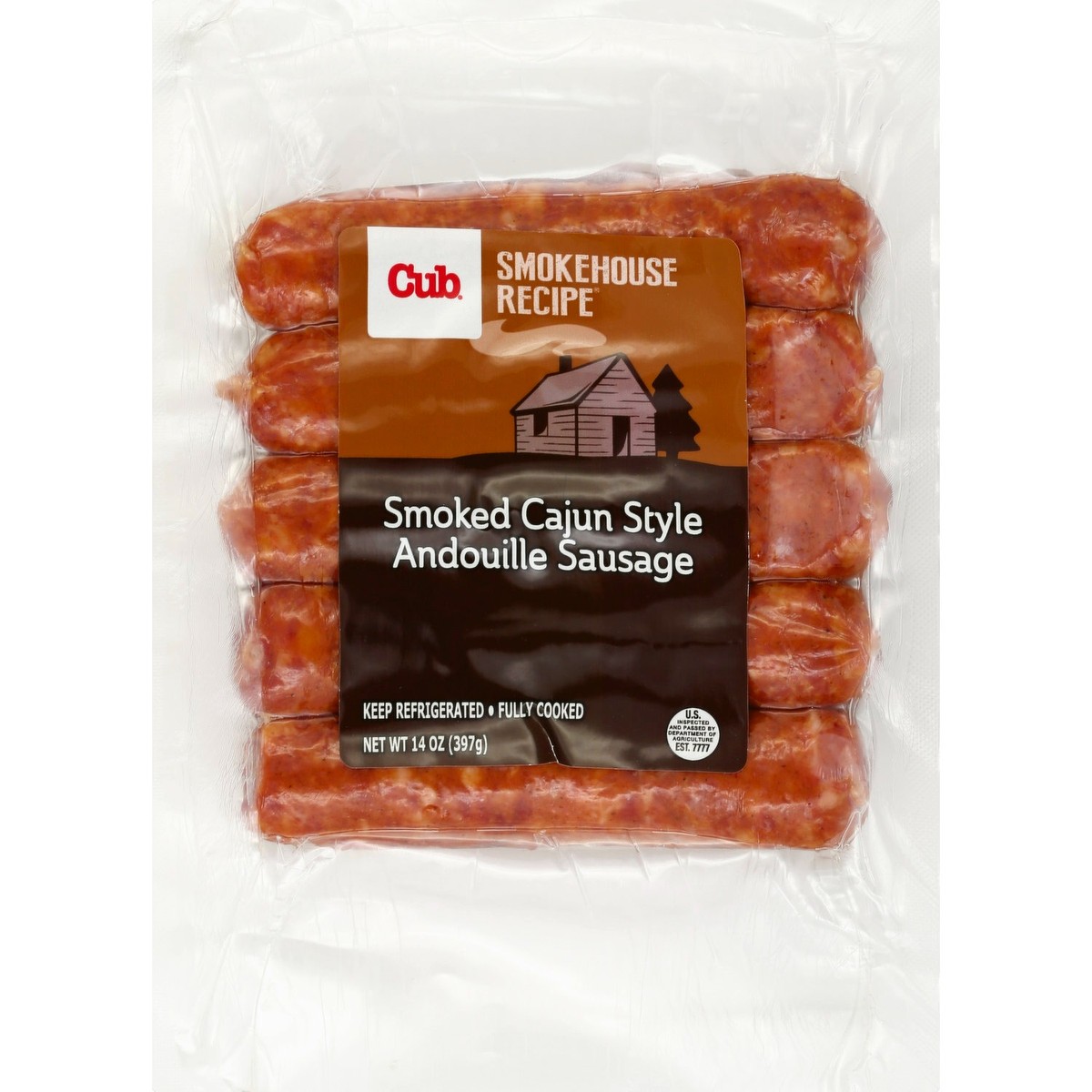 Andouille sausage flavor andouille smoked 14 oz