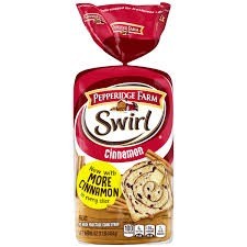 Pepperidge farm cinnamon swirl bread 26 oz