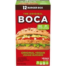Boca veggie burger 30 oz