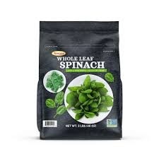 Meal crop whole leaf spinach 3lb