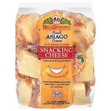 Asiago snack cheese 18 oz