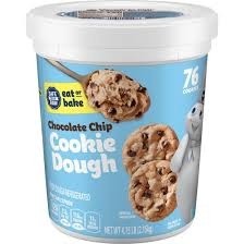 Cookie dough tub 76 oz