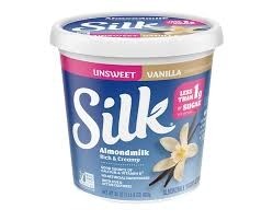 Silk unsweetened van yogurt 24 oz