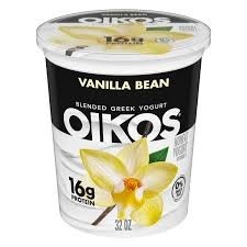 Oikos van blended greek yogurt 32oz