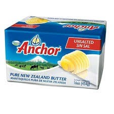 Anchor unsalted butter 16 oz