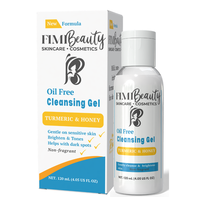 OIL FREE CLEANSING GEL - TURMERIC & HONEY