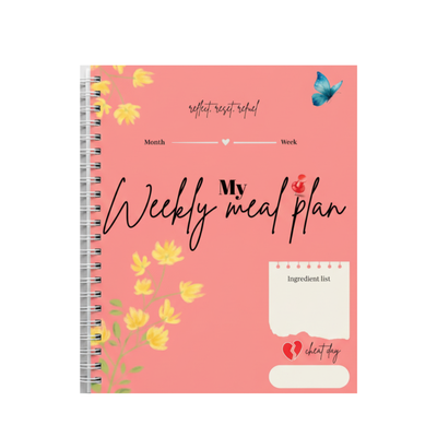90 Days Weekly Meal Planner