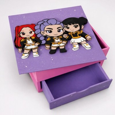 Caja de madera K-POP
