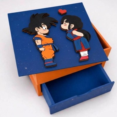 Caja Goku y Milk