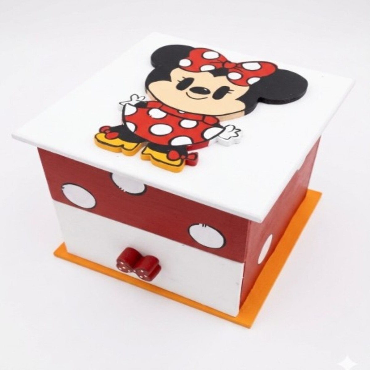 Caja de madera Minnie Mouse