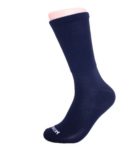 Calcetín Medicado Calado Azul