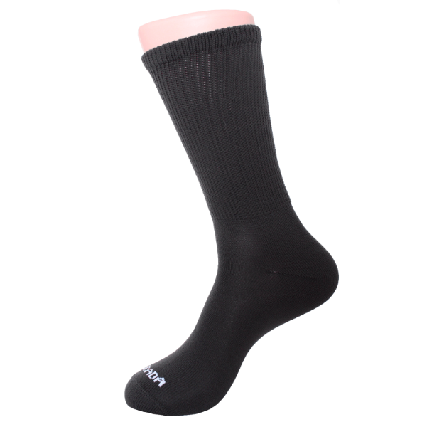 Calcetín Medicado Calado Gris Oscuro