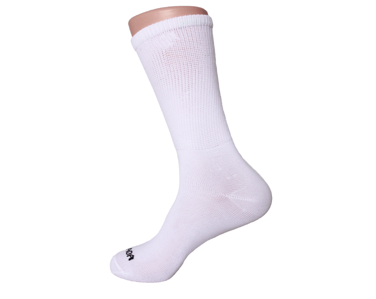 Calcetín Medicado Calado Blanco