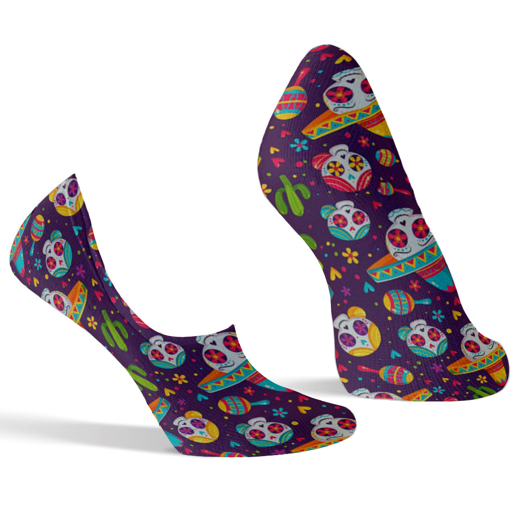 Plantilla Catrinas moradas