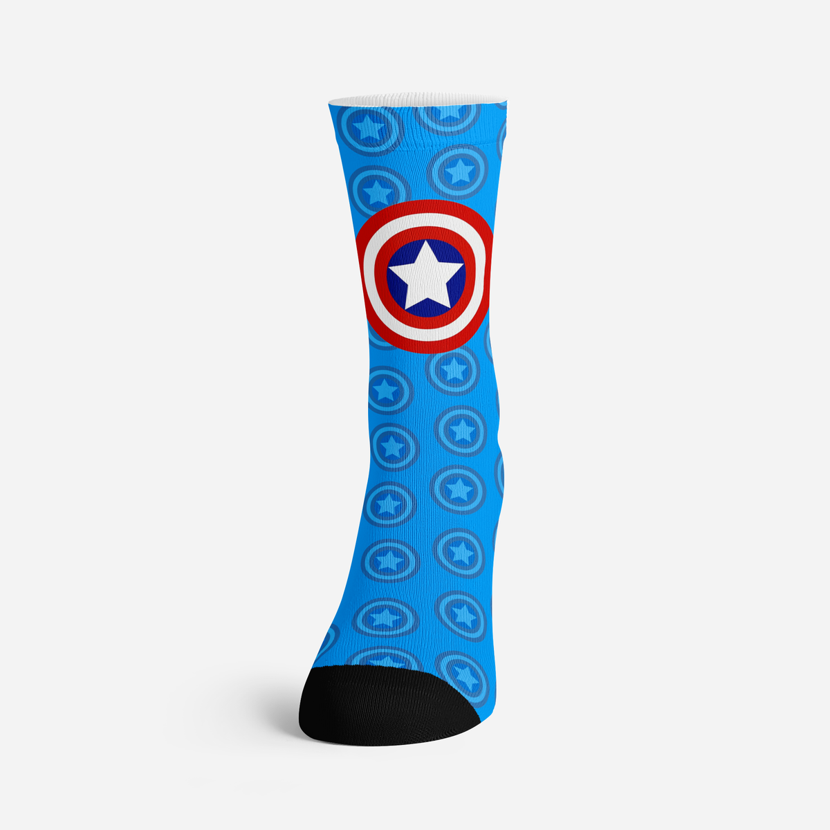 Capitan America Logo Turquesa