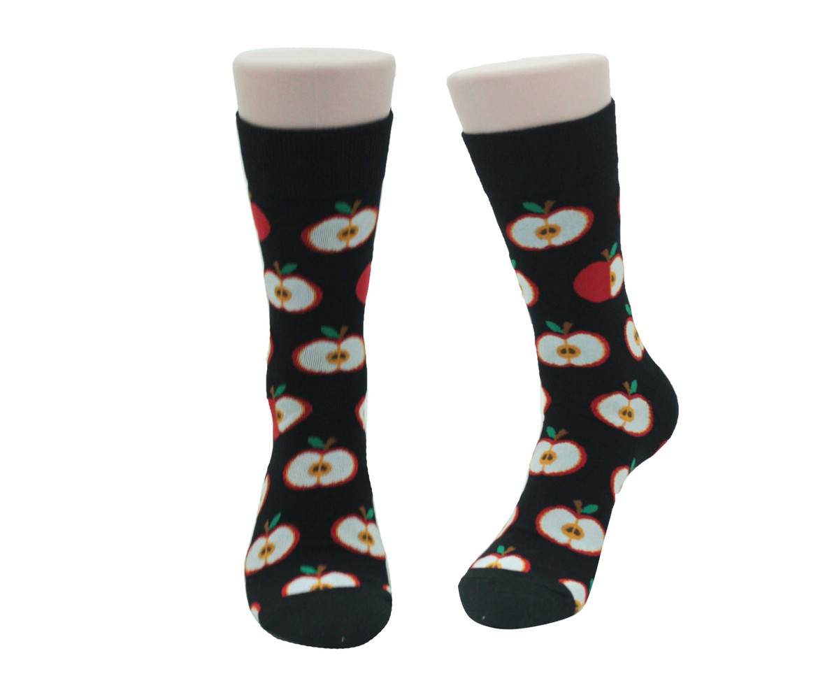 Manzanas fondo negro