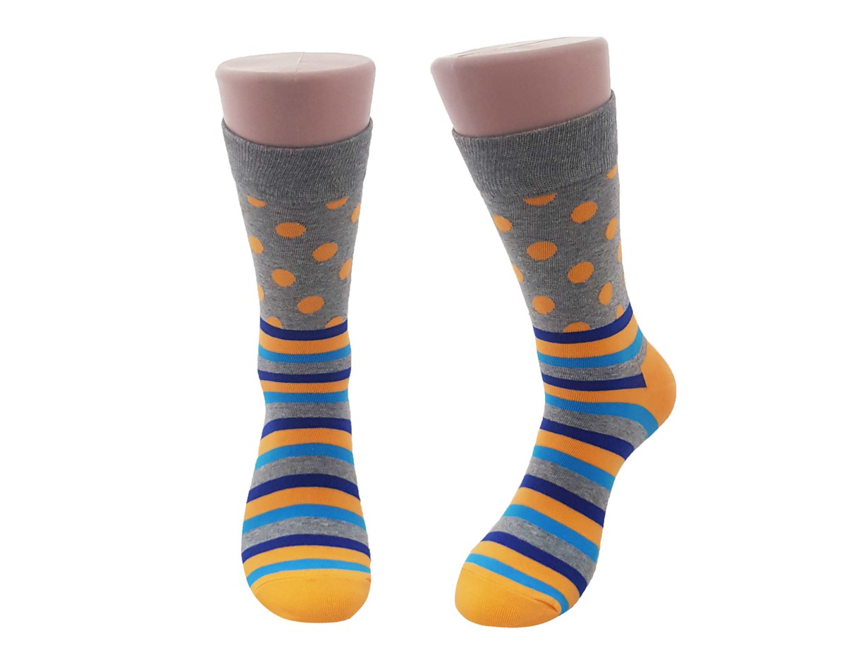 Polka rayas amarilla rey