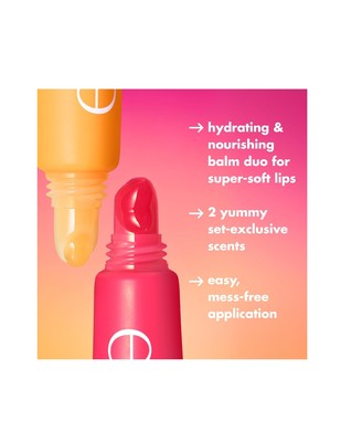 Elf Squeeze Lip Balm Duo- WaterMelon & Mango