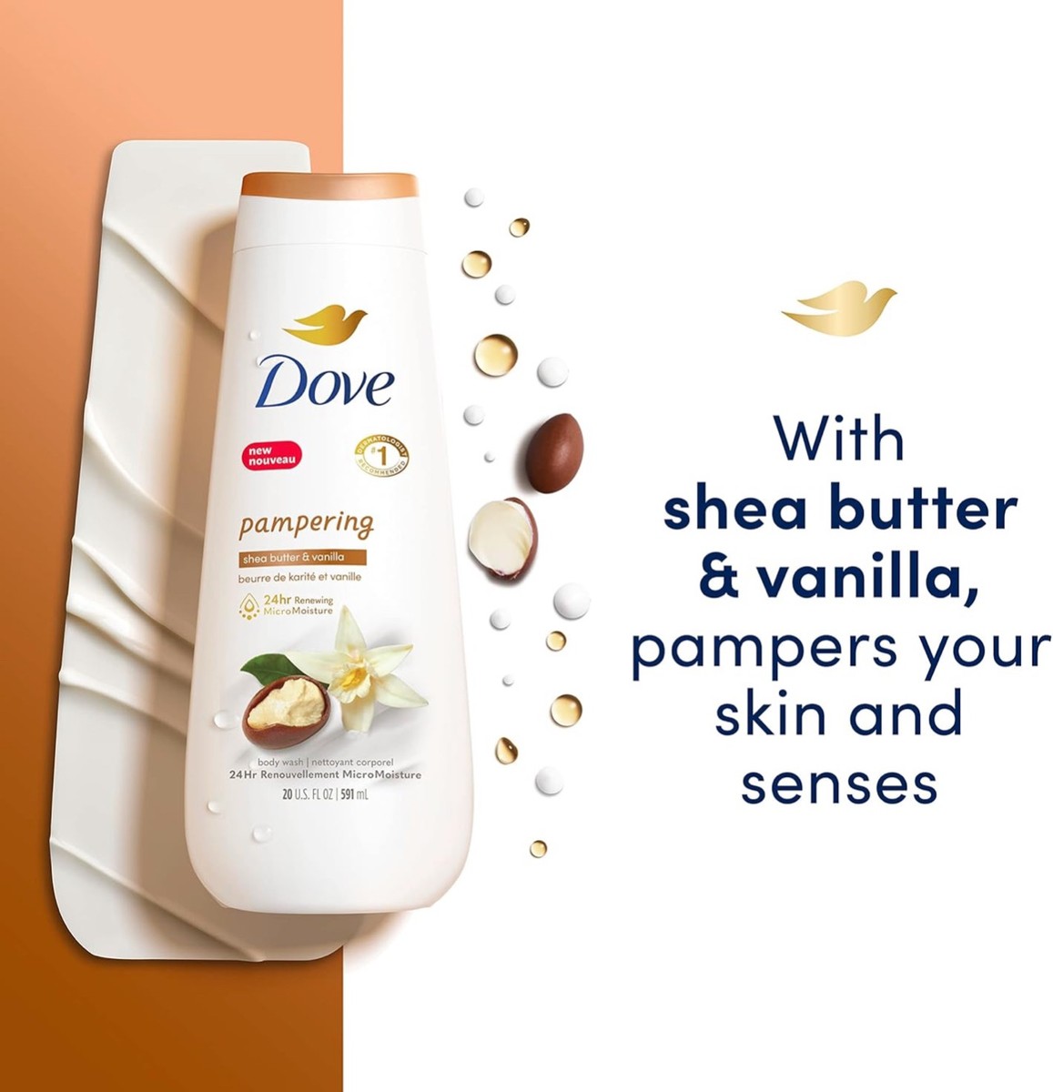 Dove- Pampering Body Wash