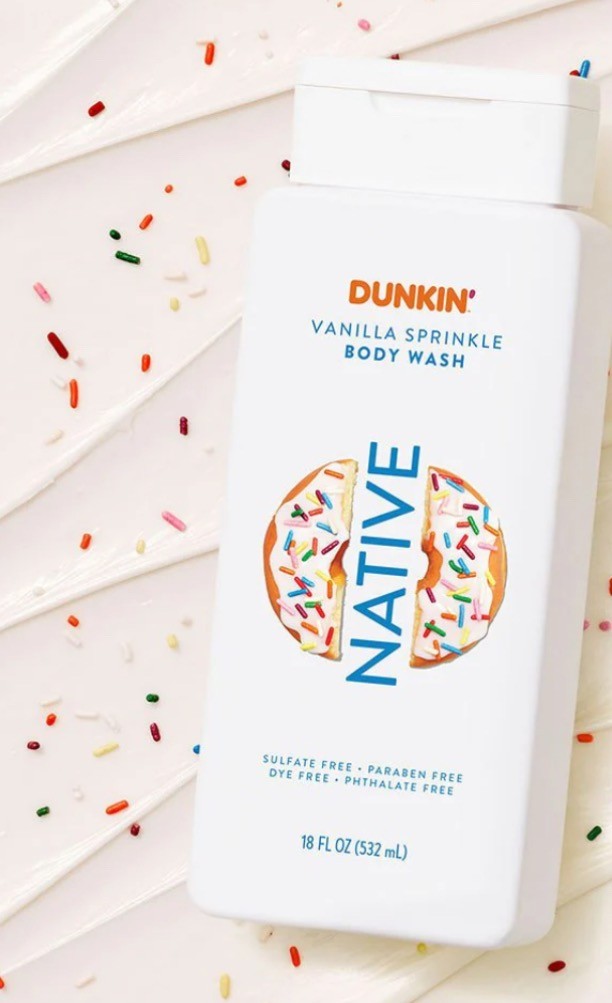 Native- Dunkin Vanilla Sprinke Body Wash