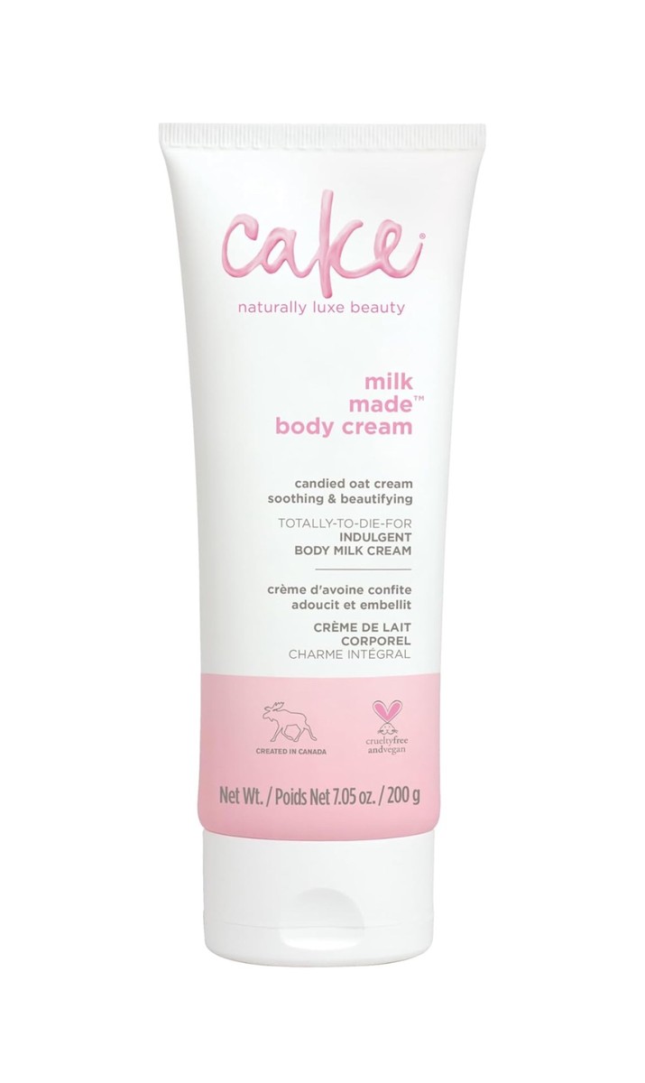 Cake Naturally Luxe Beauty Body Cream- Oat Milk