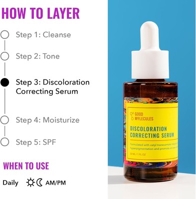 Good Molecules-Discoloration Correcting Serum