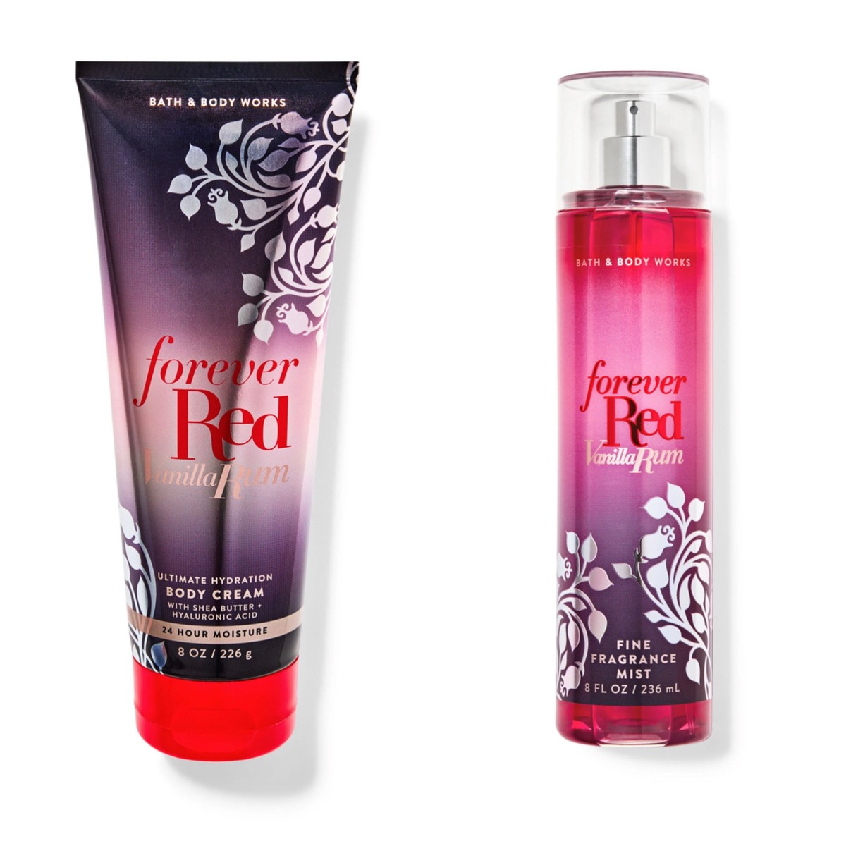 Bath & Body Works-Forever Red Vanilla Rum Set