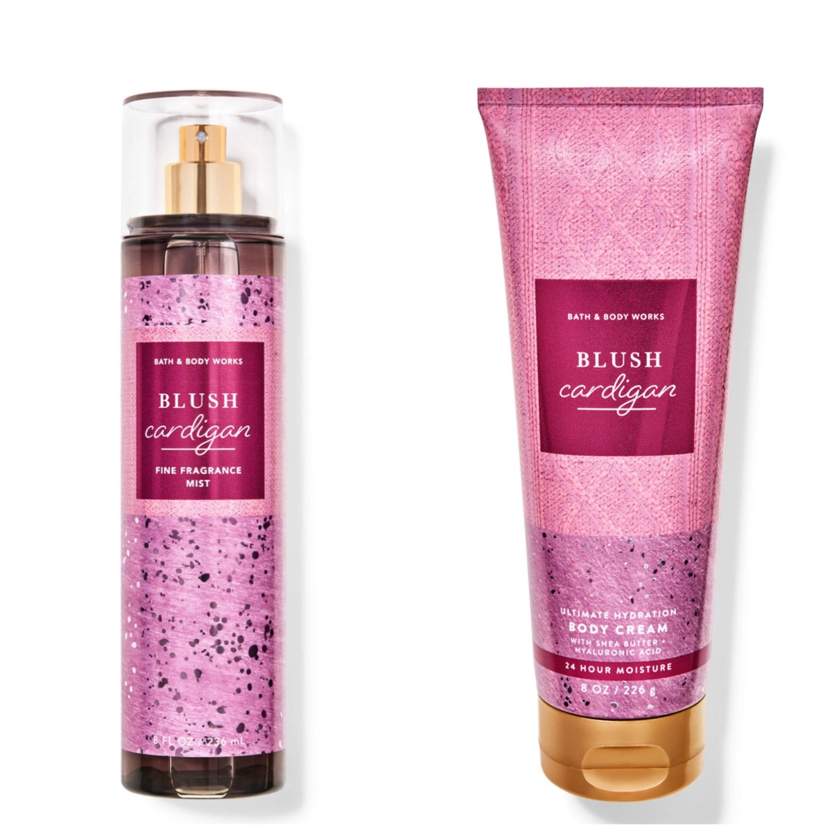 Bath & Body Works -Blush Cardigan Set