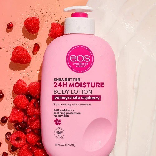 EOS Shea Better Body Lotion-Pomergrante Raspberry