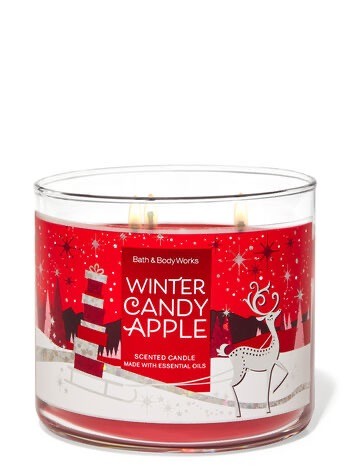 Bath & Body Works- WinterCandy Apple Candle