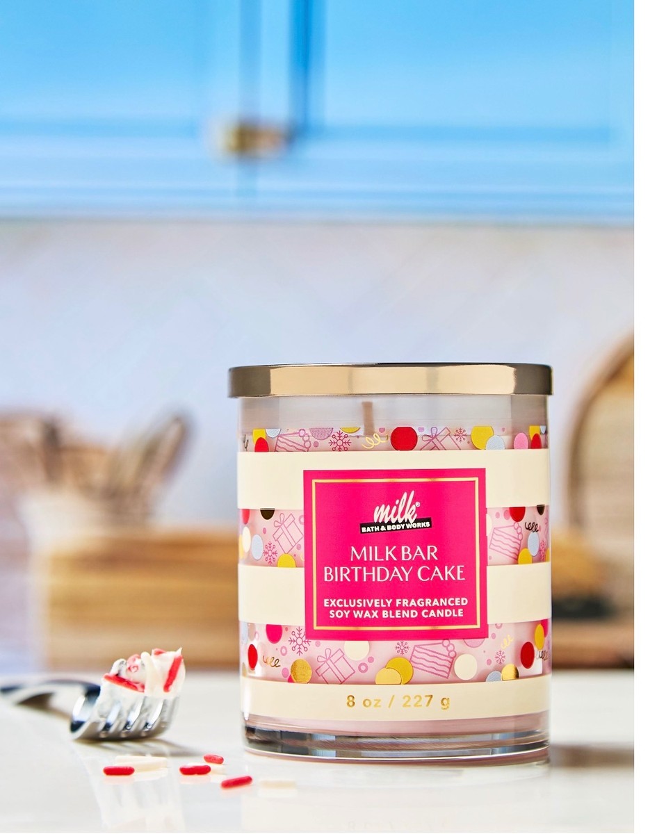 Bath & Body Works -Milk Bar Birthday Cake Candle