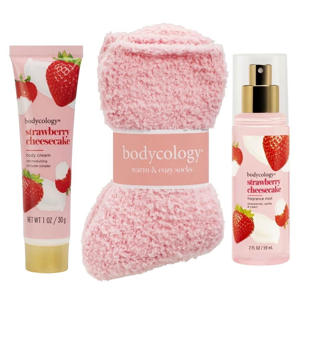 Bodycology Mini Gift Set-Strawberry Cheesecake