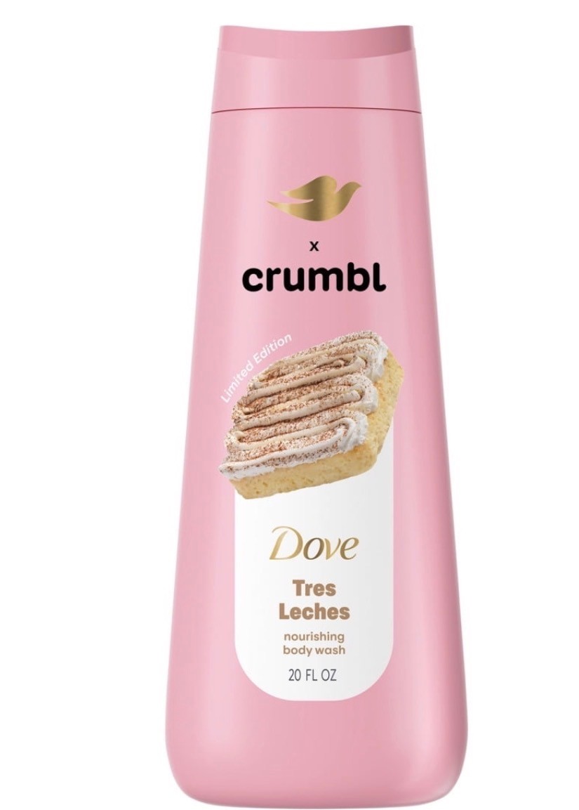 Dove x Crumbl Tres Leches Body Wash