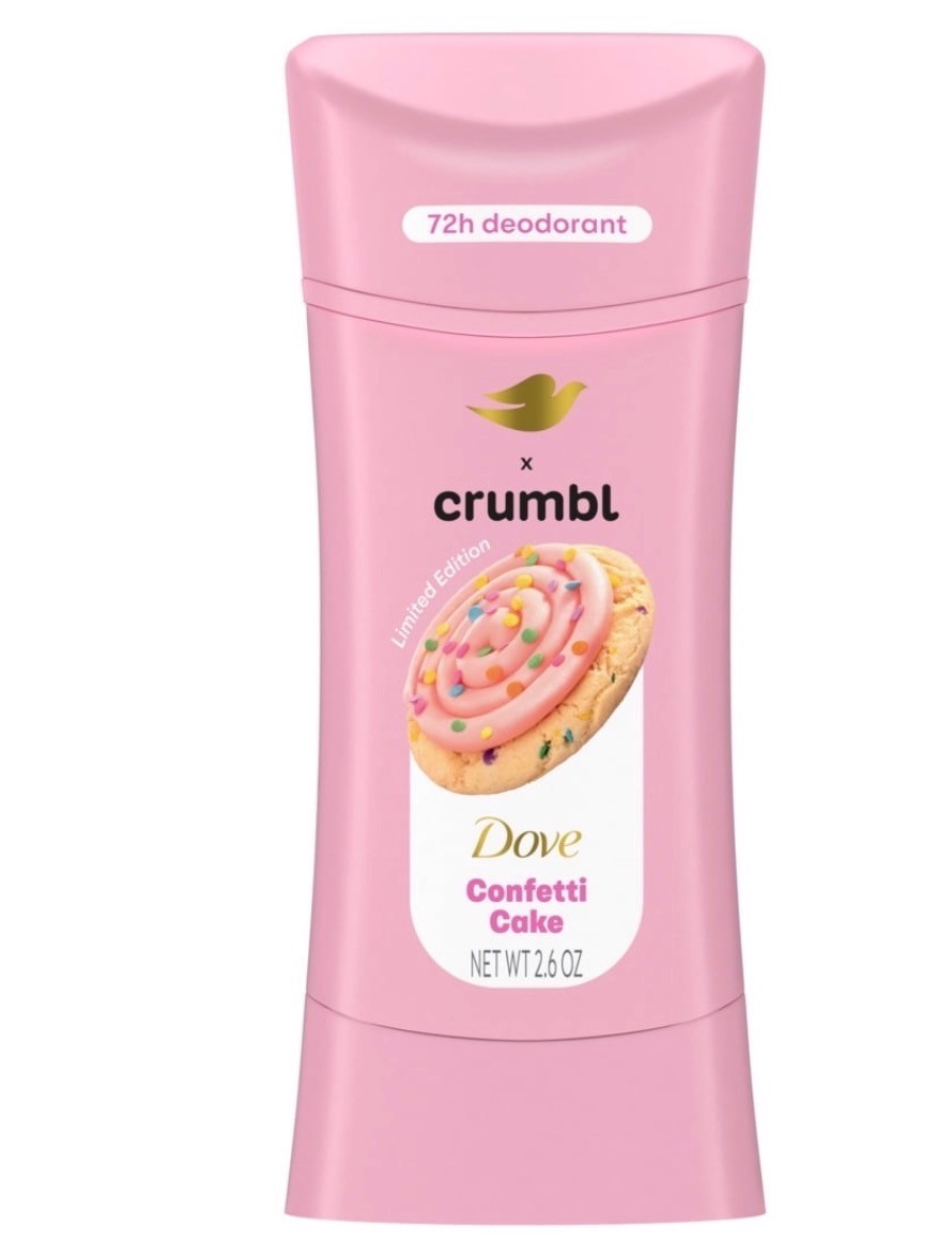 Dove x Crumbl Deodorant