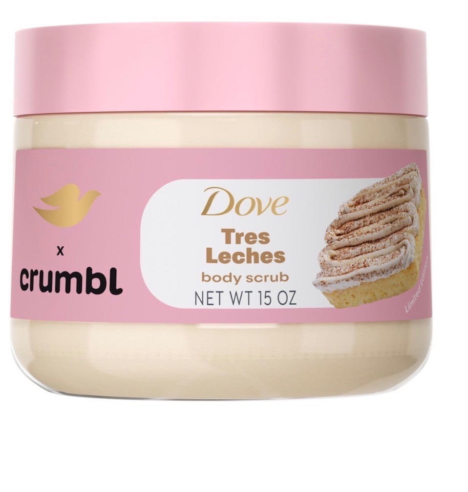 Dove x Crumbl Tres Leches Scrub
