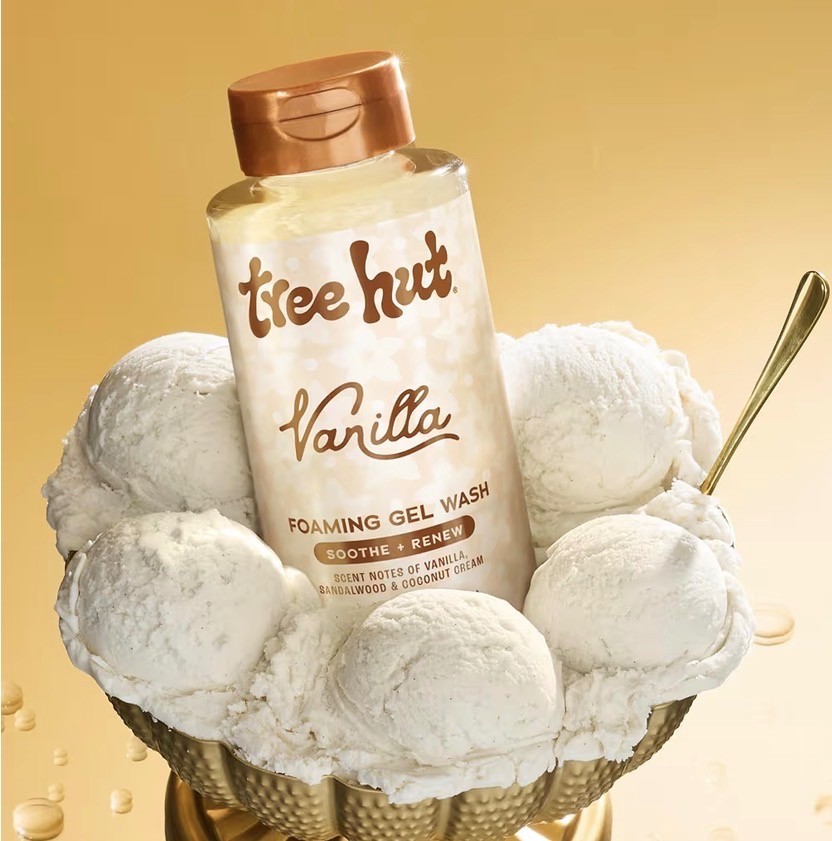 TreeHut Vanilla Foaming Gel Wash
