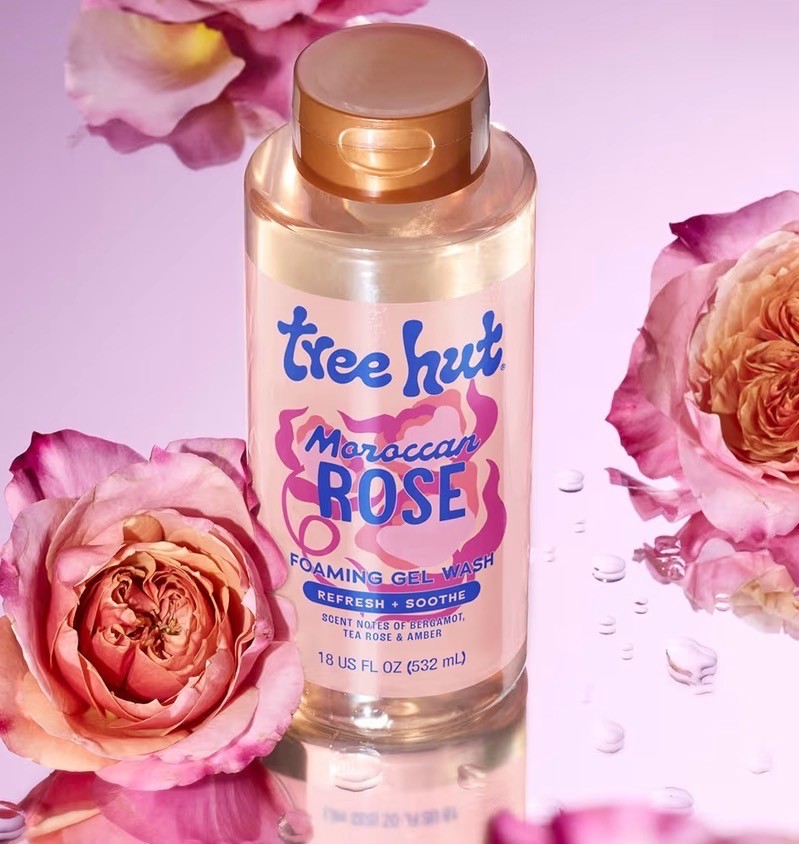 Tree hut - Moroccan Rose Foaming Gel Wash
