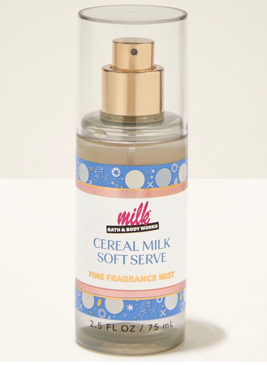 Cereal milk soft serve mini mist