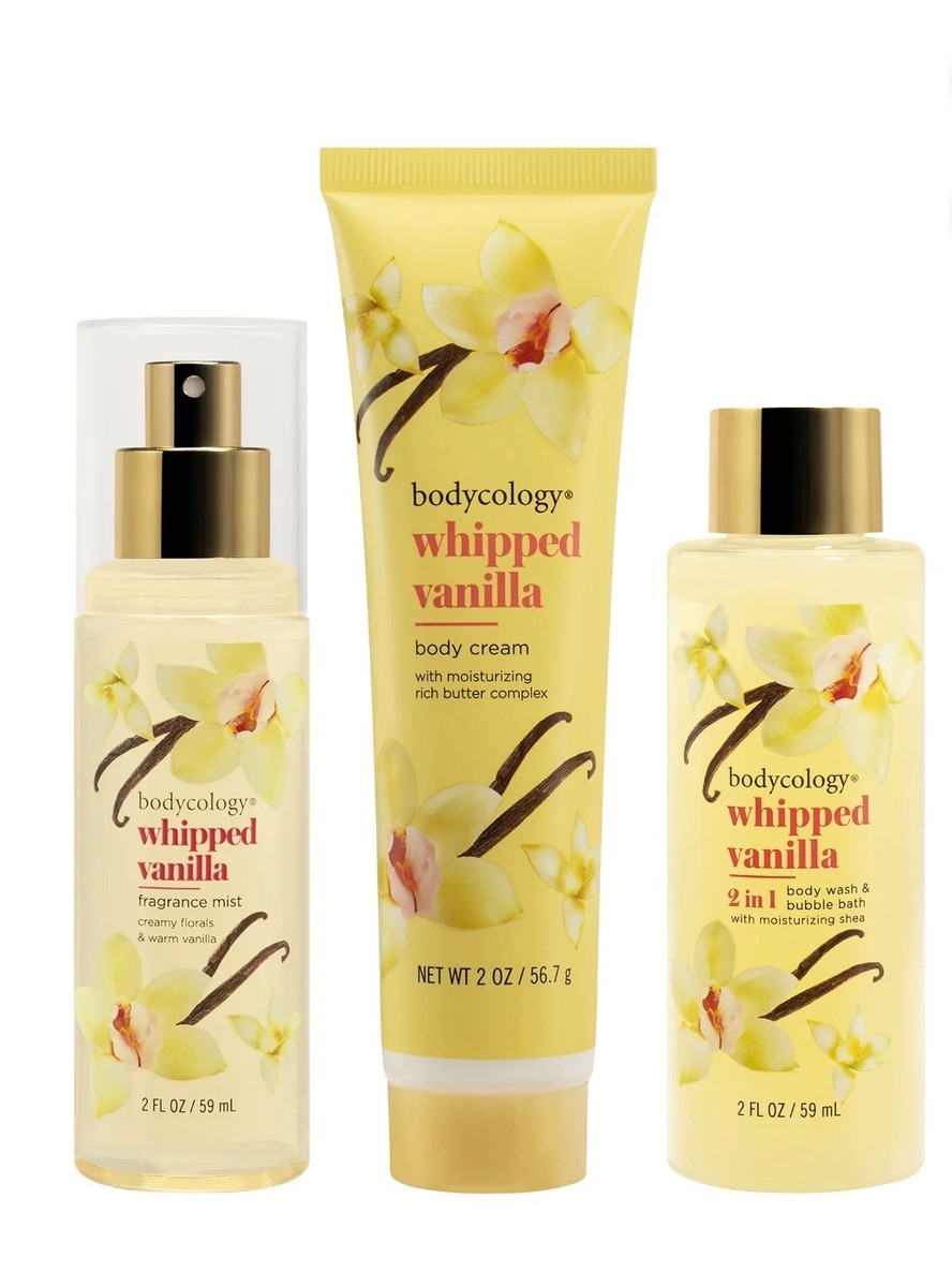 Bodycology mini whipped vanilla set