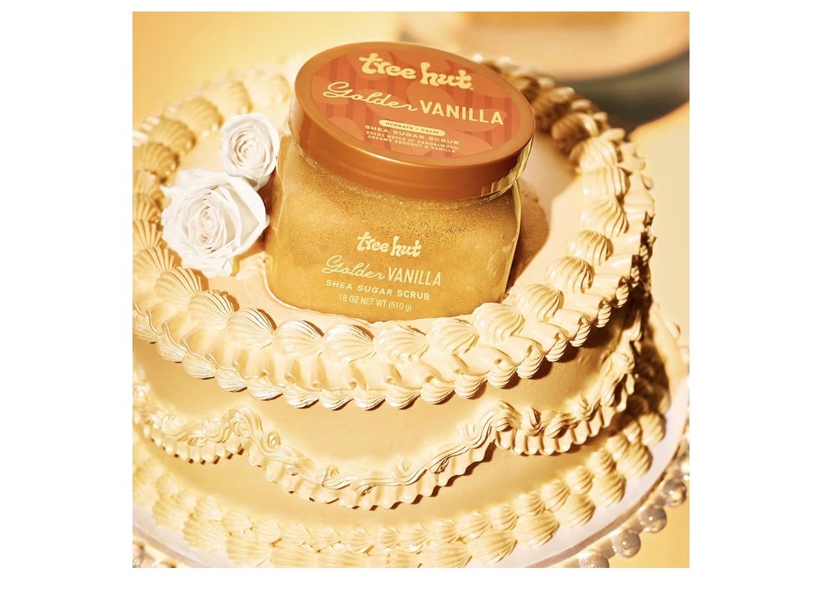 Tree Hut Golden Vanilla Shea Sugar Scrub