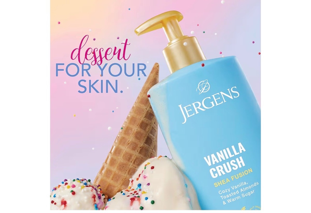 Jergens Shea Fusion Vanilla Crush Body Lotion