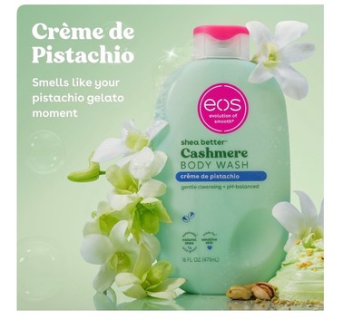 eos Shea Better Cashmere Body Wash, Crème de Pistachio